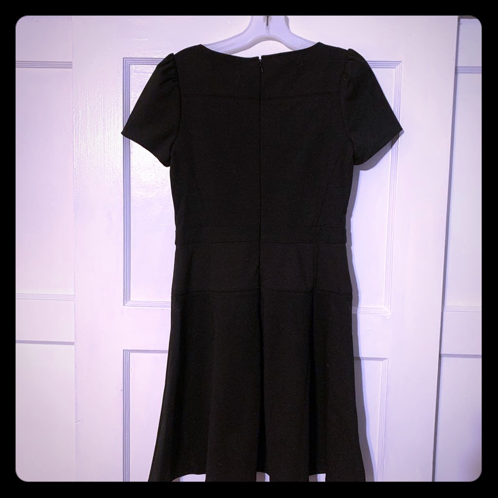 Ann Taylor Women’s Dress Black Stretch Zipper New
